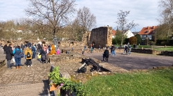 Ostereiersuche 2022 in der Burg Bucherbach
